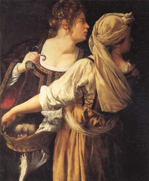 Judith and Her Maidser, Artemisia gentileschi